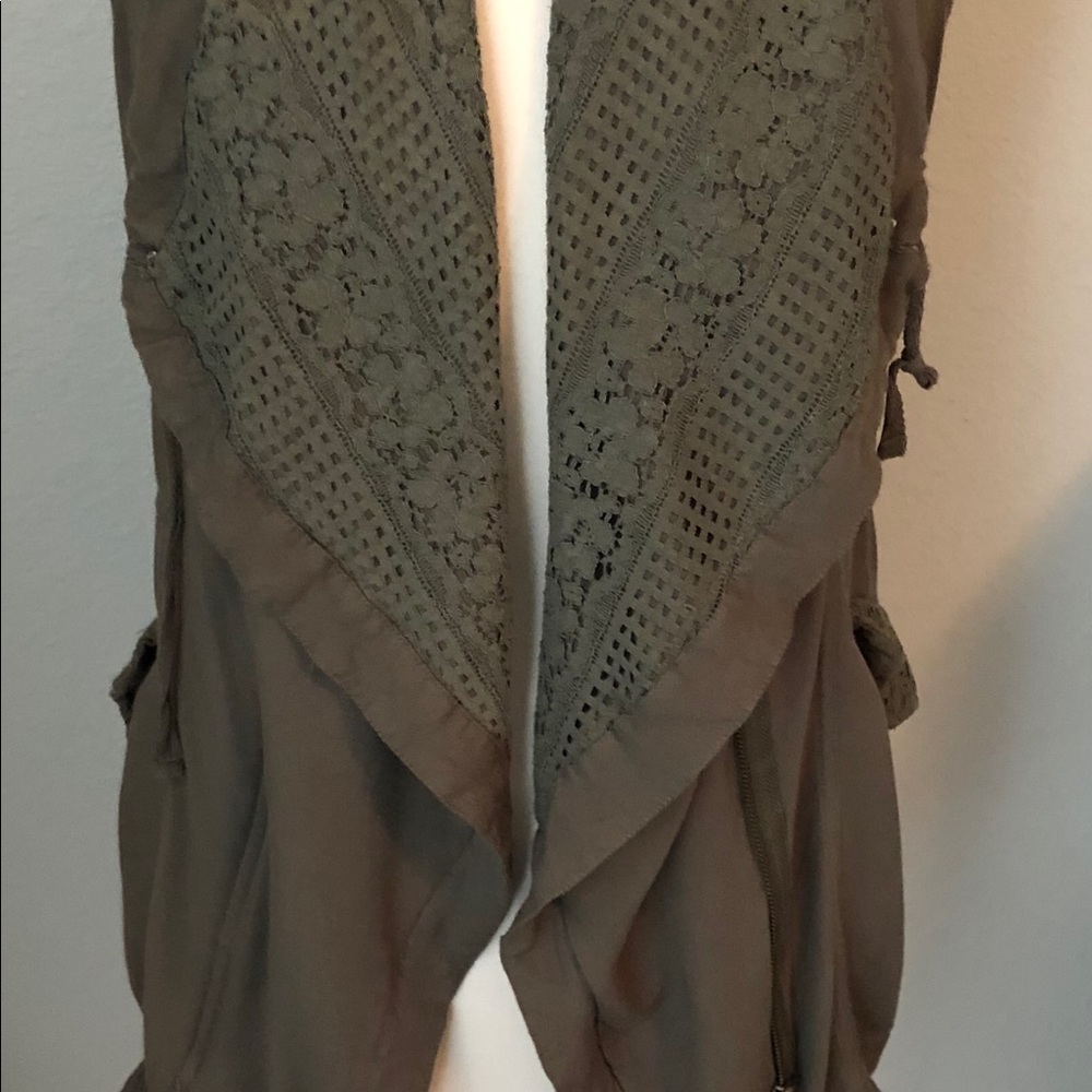 😍Francescas Miami Oversized Military Coat/Vest - Picture 3 of 8